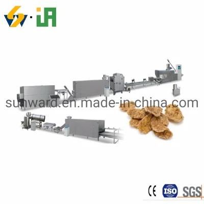 Extruded Breakfast Cereals Corn Flakes Production Equipment