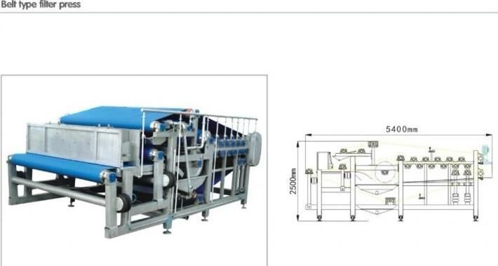 Industrial Belt Type Apple Juice Press Machine