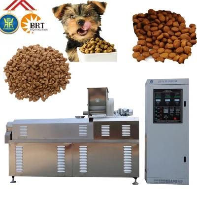 Industrial Automatic Dry Animal Pet Dog Cat Food Manufacturing Extruder