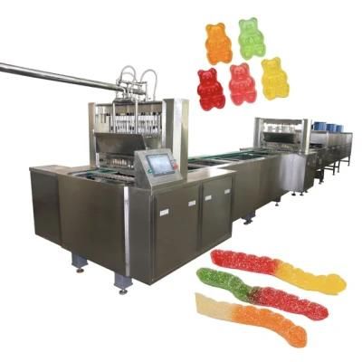 Fruit Soft Gummy Bear Candy Making Machine