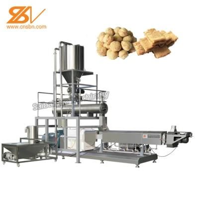 Botanic Textured Vegetable Soy Protein Chunks Food Processing Line