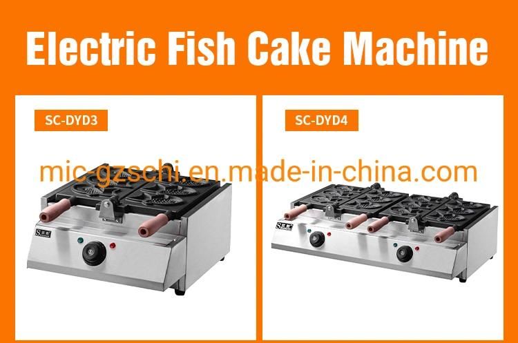 Snack Equipment Stainless Steel Taiyaki Making Machine Taiyaki Shape Pizza Cone Machine Electric Taiyaki Machine