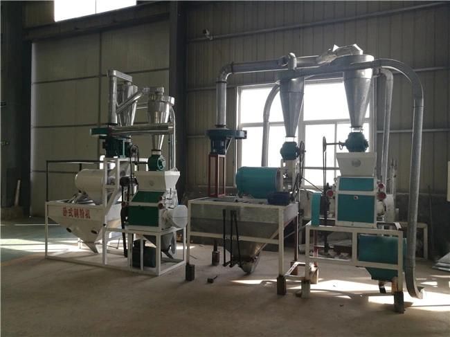 500 Kg/Hour Whole Set Wheat Flour Milling Machine