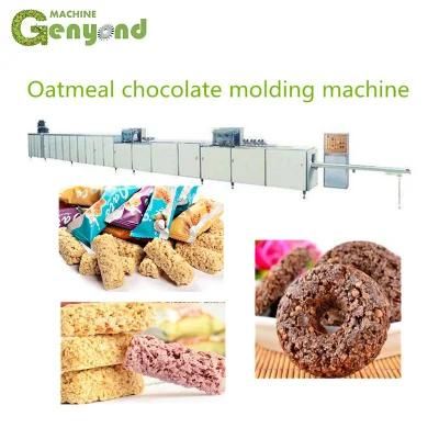 Oat Chocolate Cereal Fruits Nuts Candy Bar Moulding Machine