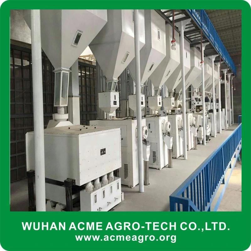 120tpd High Quality Modern Rice Milling Plant