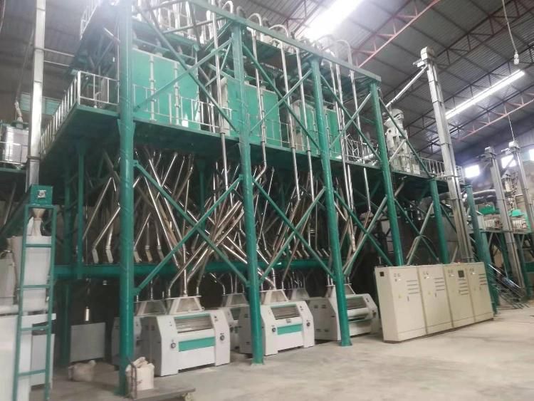 Complete Set Maize Flour Mill Milling Plant Running in Zimbabwe