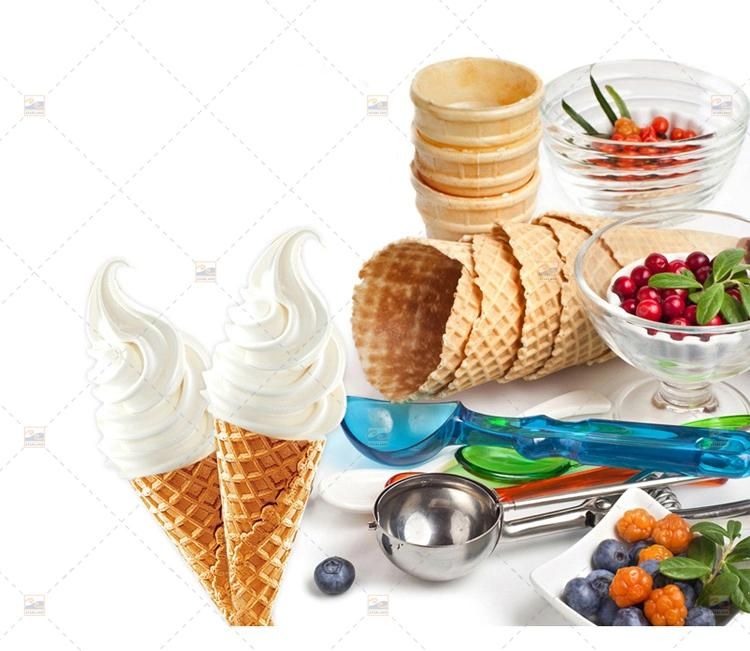 Manual Control Timing and Precise Temperature Small Machine Non Stick Alloy Ice Cream Cone Oven Cone Machine