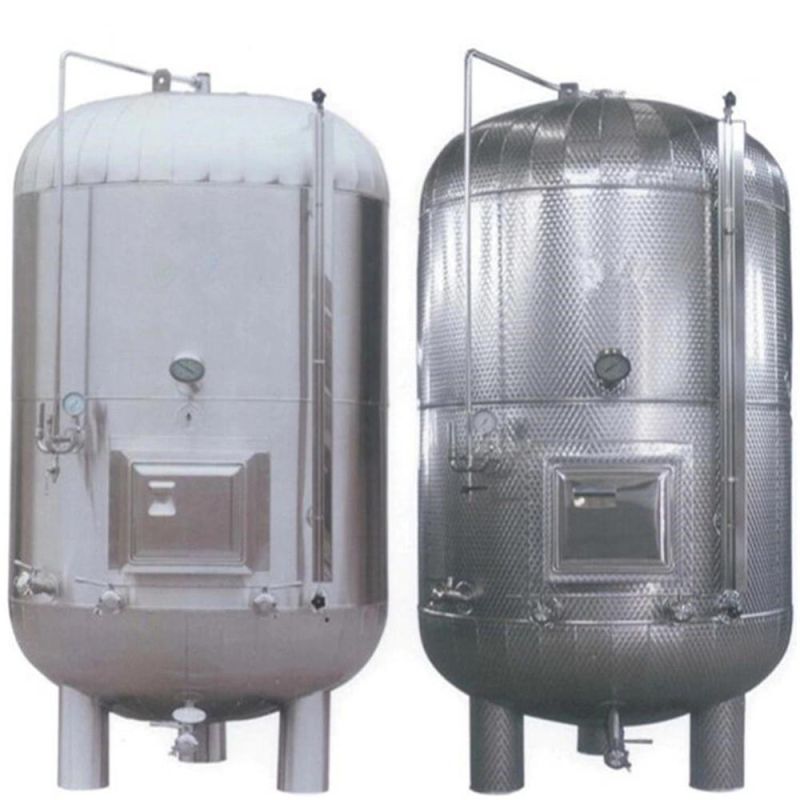 Wine Brandy Fermentation Storage Holding Buffer Insulation Heating Mixing Tank