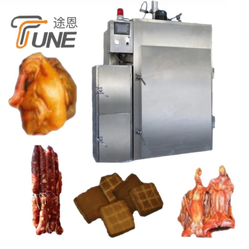 500kg Meat/Sausage/Fish/Pepepr/Vegetable Hot Dry Smokehouse/ Smoke Oven