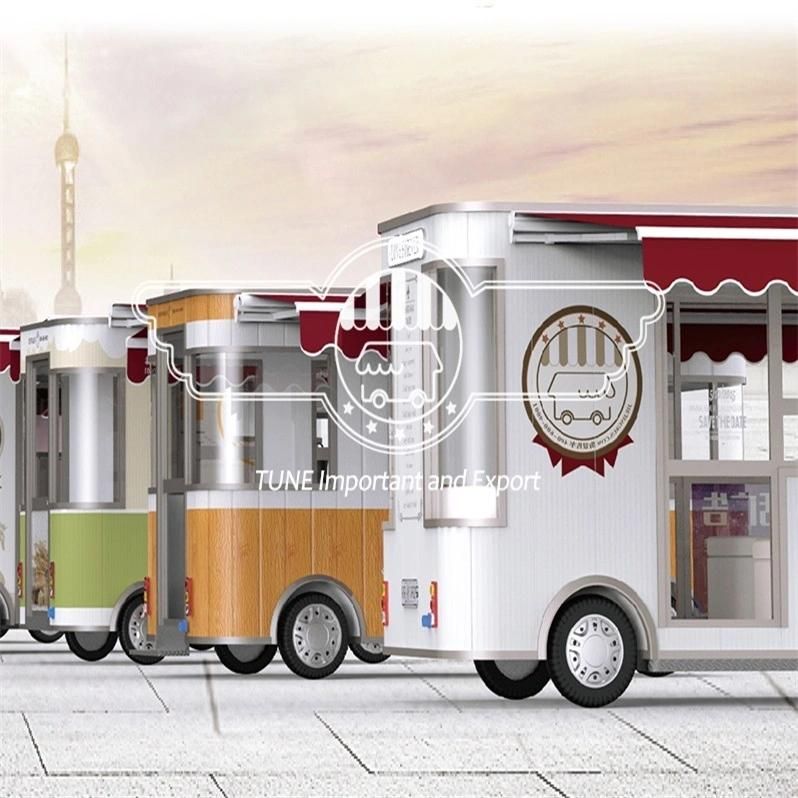 Sun Energy Fried Chicken Food Trailer Sweet Snacks Food Trailer for Sale