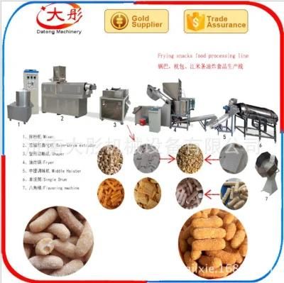 Hot Sale High Quality Automatic Fried Pellet Snacks Food Machine