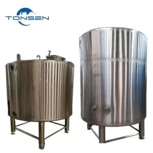 300L 500L 1000L 2000L 3000L Glycol Water Tank Jacket Conical Beer Fermenter