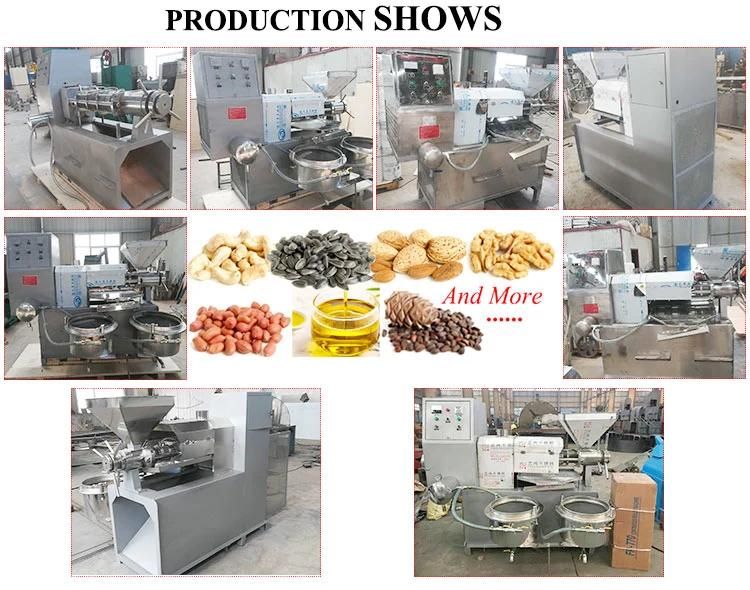 Screw Oil Press Machine for Peanut Soybeans Sunflower Seeds Oil