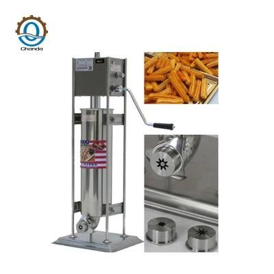 Manual Churros Maker Machine Industrial Sausage Churros Fritters Making Machine