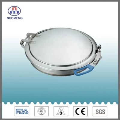 Sanitary Stainless Steel Pressure Circular &Round Manhole Cover Manway