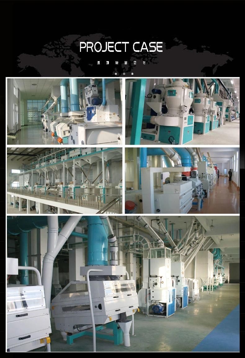 250 300 350 400 Ton/Day Rice Mill Machine Complete Plant