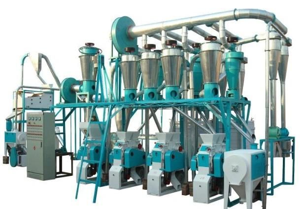 Wheat Flour Mill Machinery 40tons Per Day Wheat Flour Milling Production Line