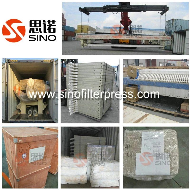 Hydraulic Food Grade Manual Discharging Filter Press for Starch