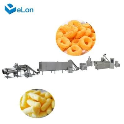 Automatic Puffed Corn Snacks Making Machine Extruded Snack Making Machine