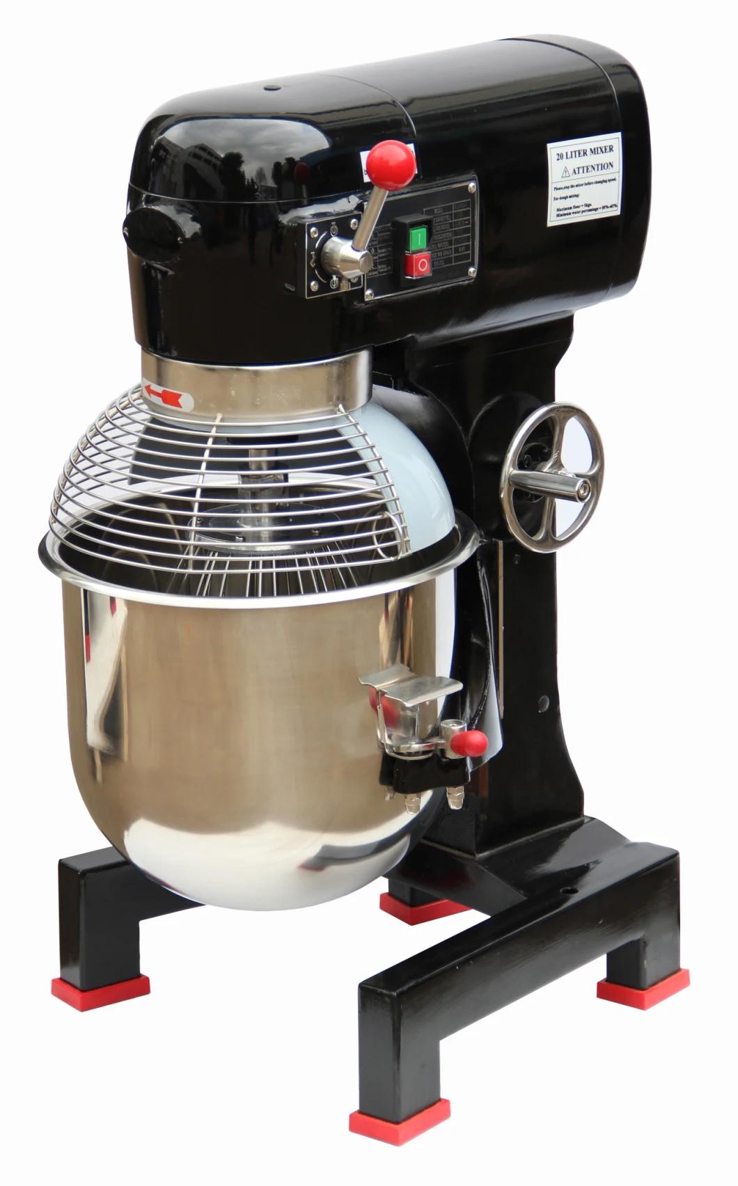 Hongling Commercial Bakery Machine 40L 8kg Dough Blender Planetary Food Mixer