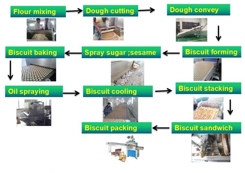 Kh 400 Popular Small Scale Biscuit Making Machine