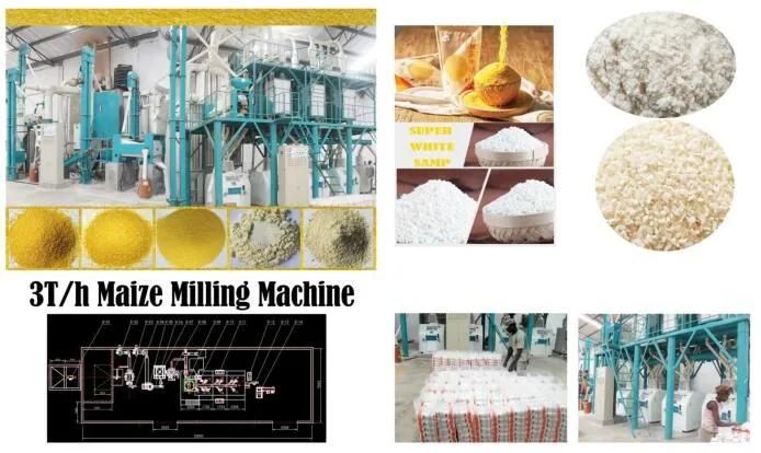 Zambia Maize Flour Mill Maize Milling Plant 