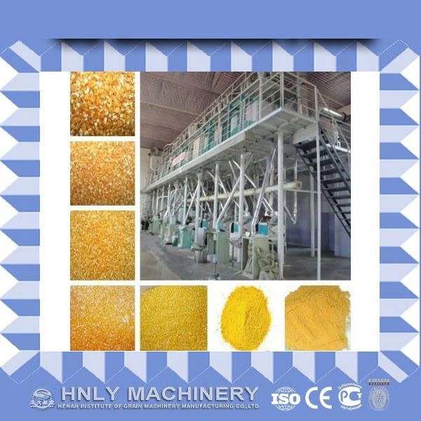 Fine Corn Flour and Grits Plant