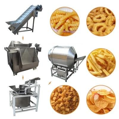 High Quality Lays Potato Strips Making Machine Fries Production Plant