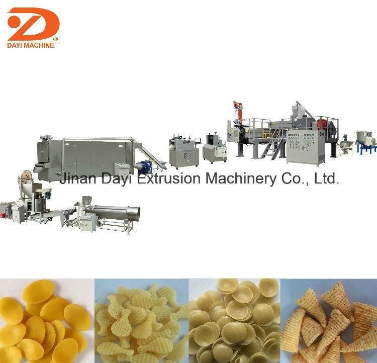 Fully Automatic Pani Puri Making Machine 3D 2D Pellet Snack Food Papad Extruder Extrusion Machine