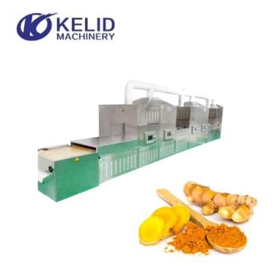 Spice Turmeric Powder Industrial Microwave Sterilization Drying Machine Equipment