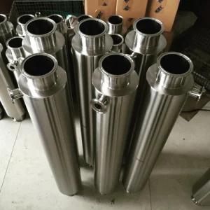 Stainless Steel Fully Jacketed Dewaxing Column Triclamp Spool