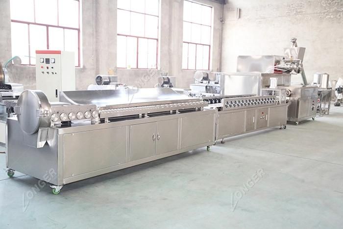 Automatic Prawn Chips Cutting Shrimp Chips Making Machine Production Line