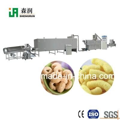 Puffed Corn Maize Food Processing Machine Snacks Chips Machinery