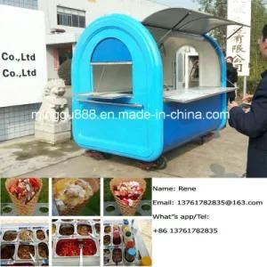 Street Vending Cart Mobile Food Catering Trailer Food Kiosk (ZC-VL01)