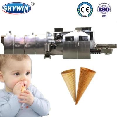 Skywin Manufacturer Icecream Cone Wafer Production Line Maker