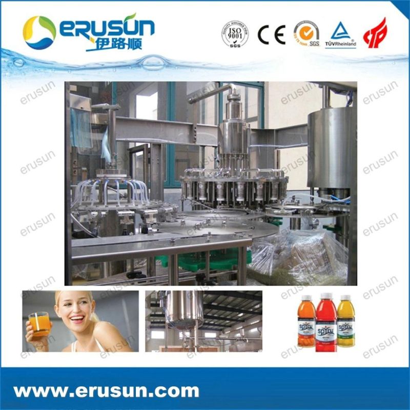 Juice Production Line Bottle Filling Monobloc Machine