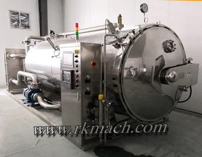 500L Water Heating Sterilization Equipment Sterilizer Retort