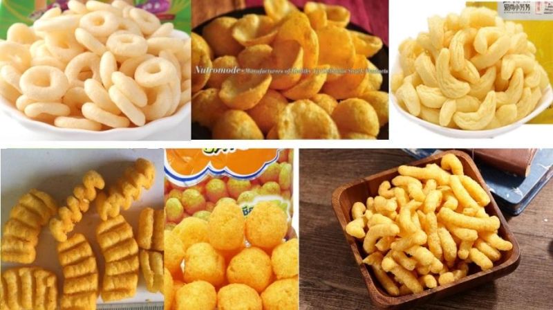 Puff Corn Cheese Ball Snacks Making Machine