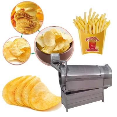 Fried Cassava Chips Machine Stick Cracker Machine Potato Sticks Salad Chips Machine ...