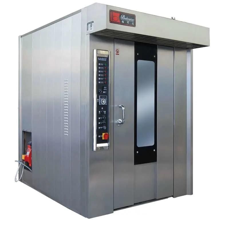 Industrial 32 Trays Gas Diesel Electric Bakery Bread/Cake/Biscuits Rotary Baking Convection Oven