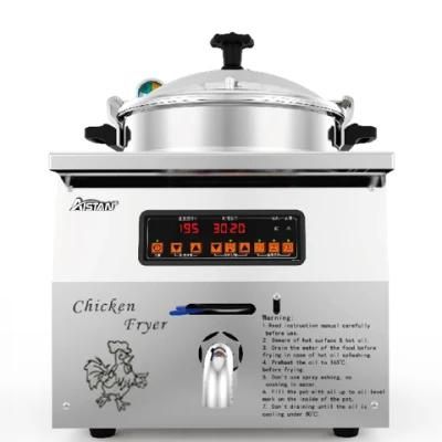 Mdxz16b Electric Professional Commercial Counter Top Pressure Fryer Pot Chicken French Fry ...