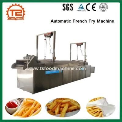 Gas Heating Commerical and Snacke Food Automatic French Fry Machine