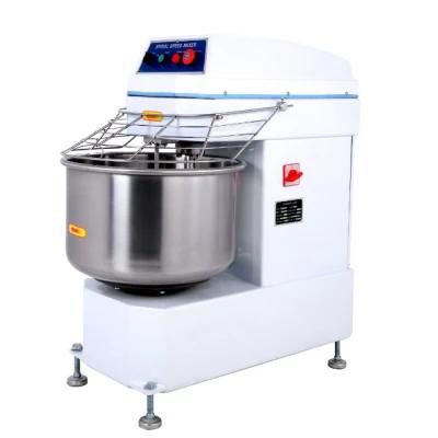 25kg Double Speed Spiral Dough Mixer Dough Kneader Bakery Equipment