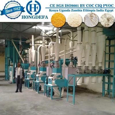 Wheat Maize Corn Flour Milling Flour Mill Machine