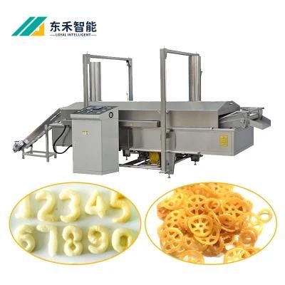 Professional Best Stainless Steel Big Capacity Chip Continuous Deep Fryer Machine ...