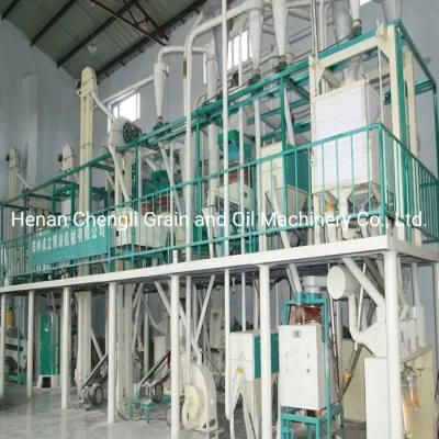 Factory Corn Grits/Flour Milling Machine/Maize Flour Mill