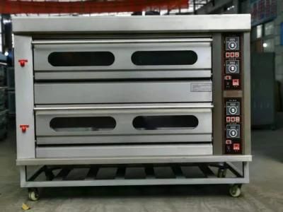 2 Deck 6 Tray Gas Oven for Guangdong Chubao Commercial Kitchenbaking Equipment Bread ...