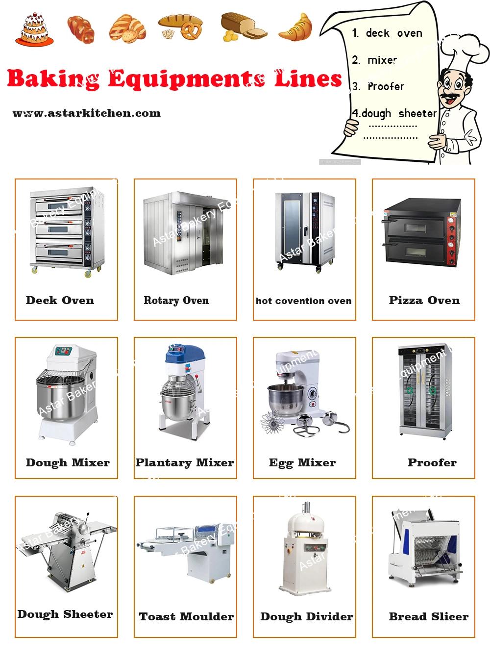 Commercial Bakery Equipment Industrial Cake Bread Baking Oven Rotary Oven Convection Oven Pizza Oven Tunnel Oven Pizza Baking Cake Oven