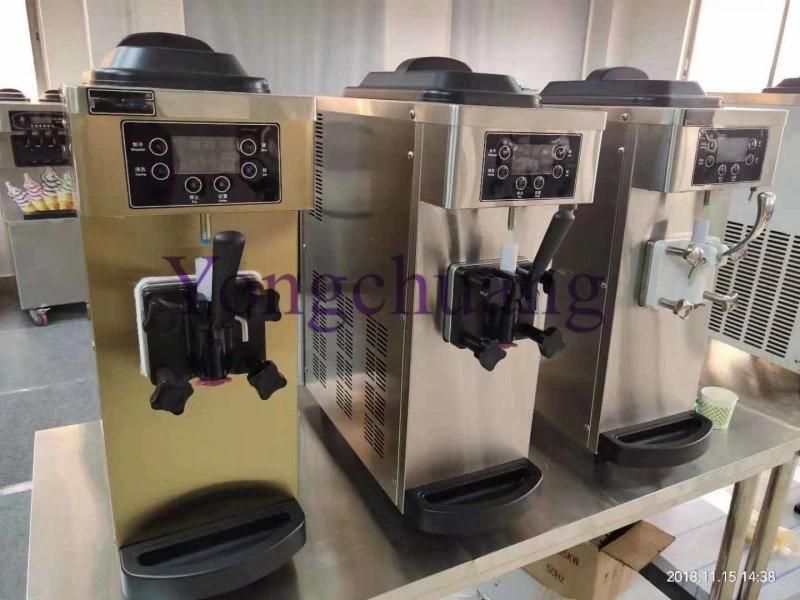 Factory Directly Sales Ice Cream Machine with Three Flavors