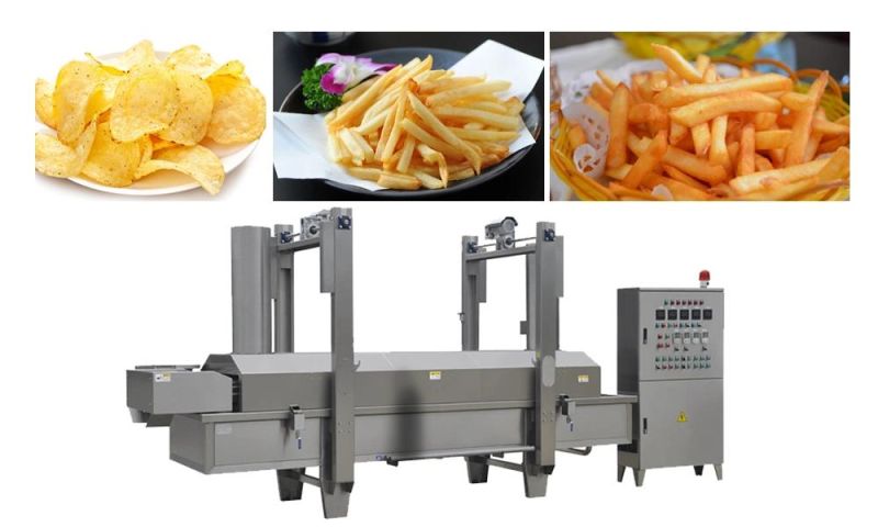 50kg/H Small Industrial Lays Potato Chips Making Machine for Sale